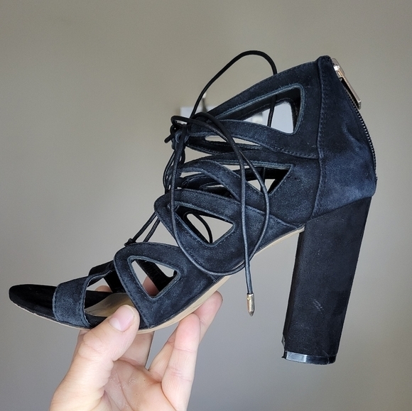 Sam Edelman Black Yona Sandal Size 6.5 shoes like new - Picture 12 of 17